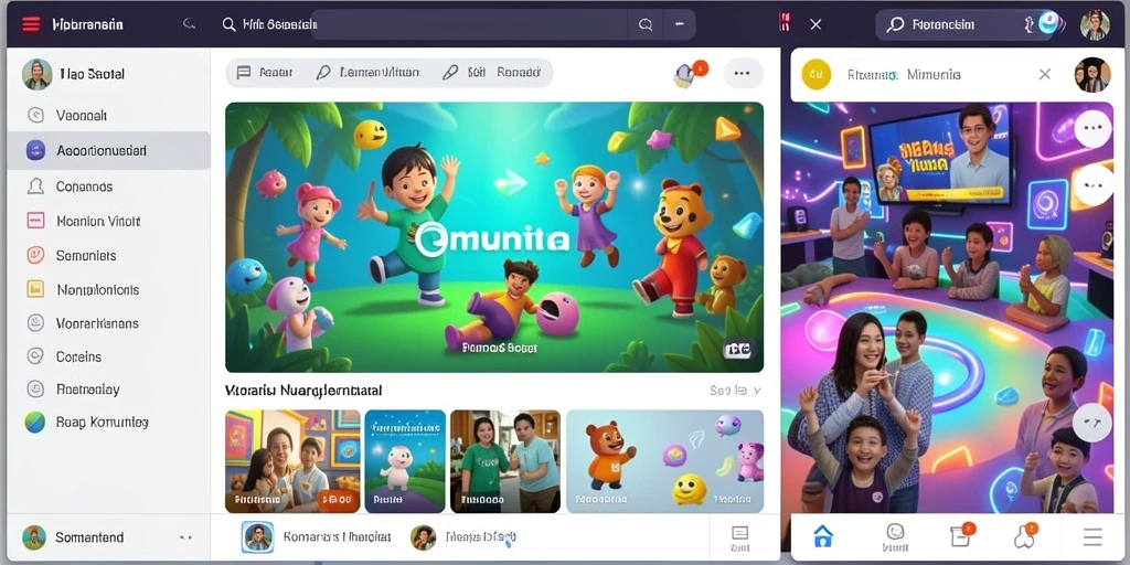 Tampilan antarmuka game yang intuitif.