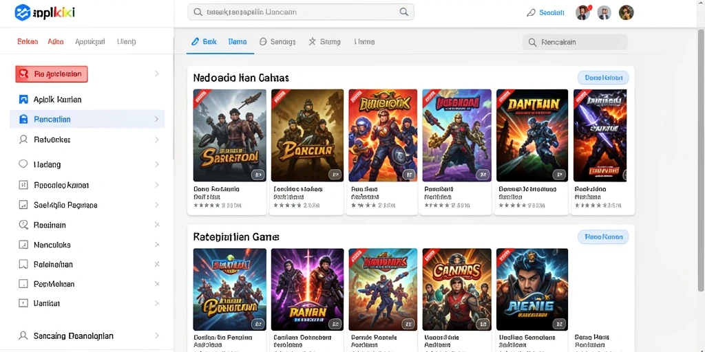 Tangkapan layar menunjukkan antarmuka permainan yang ramah pengguna.