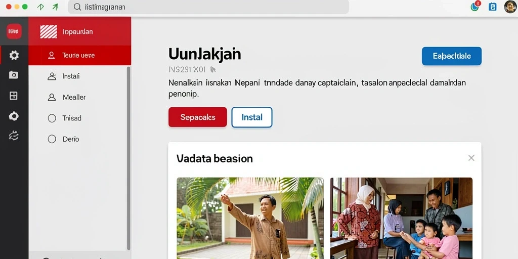 Tampilan awal OKJK yang menarik dan interaktif.