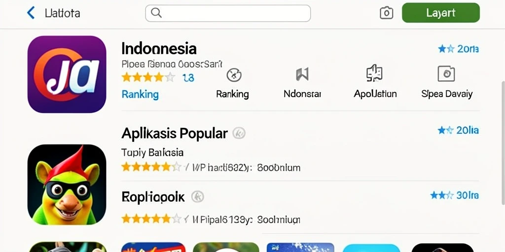 Tampilan utama aplikasi dengan navigasi yang mudah.