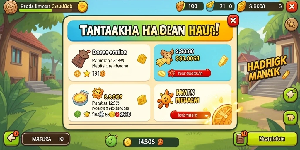 Tampilan antarmuka yang mudah digunakan dan menarik.